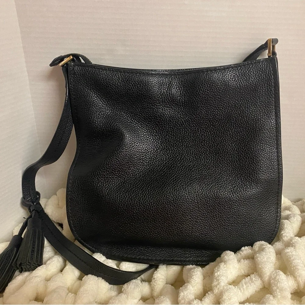 kate spade Black Pebbled Leather Orchard Street Crossbody